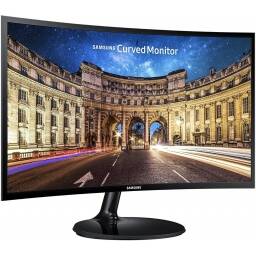 Monitor Samsung Curvo 27 Serie F390 Full Hd Hdmi Gamer Color Negro